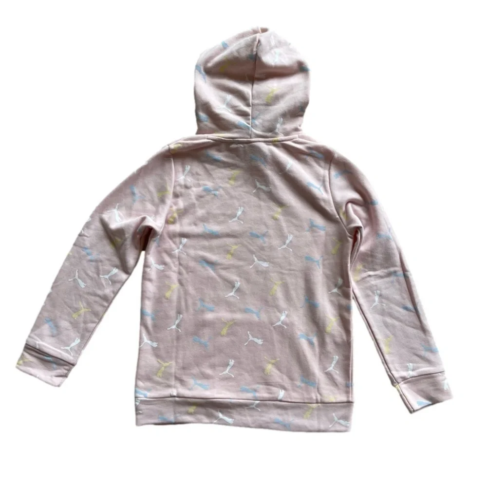 Puma Pink Hoodie Youth Extra Small 5/6 NWT